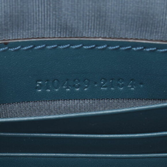 GUCCI GUCCY Green Calf Clutch Bag - Picture 10 of 12